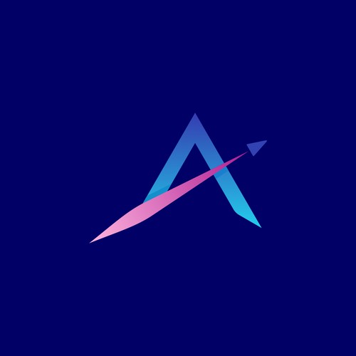 "A letter" logo 