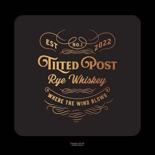Luxury Logo for Whiskey Bottle #2