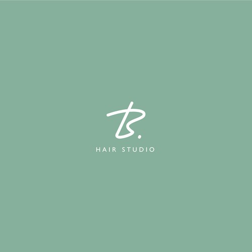 Very minimal logo for B. Studio 