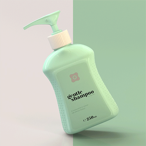 Shampoo Pump Bottle Design