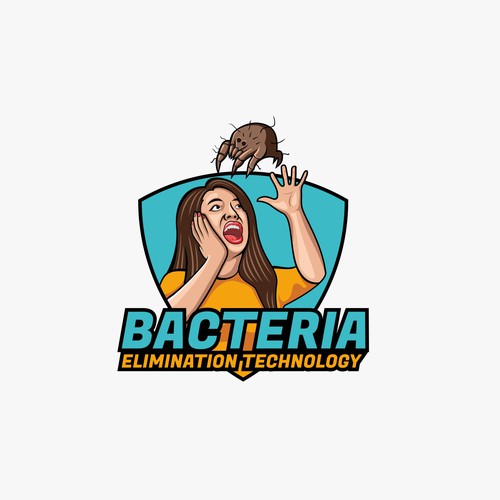 Modern logo for Antibacteria company