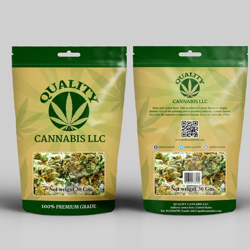 Quality Cannabis LLC packaging
