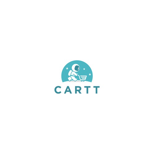 Logo for a catchy grocery delivery startup