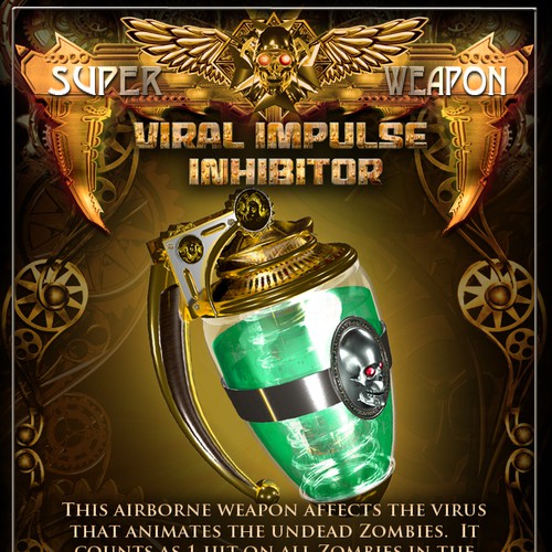 Steampunk grenade