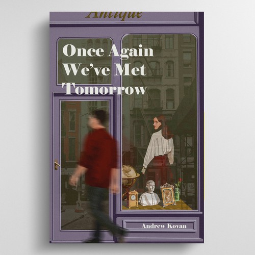 Once Again We've Met Tomorrow (book cover design)