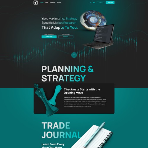 Tiblio Homepage Design (Light and Dark) and HTML