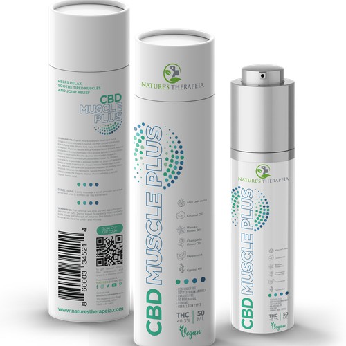 CBD tube and spray packaging