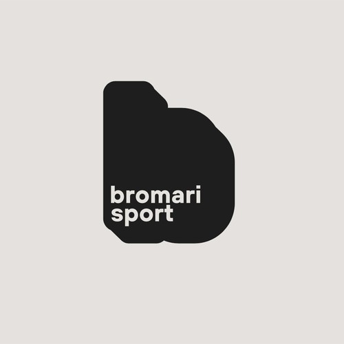 Bold logo for sports company