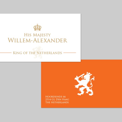 99designs community contest: create a business card fit for a King! [ontwerp een visitekaartje voor de Koning!]