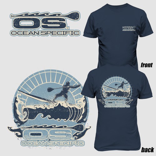 OCEAN SPECIFIC tshirt design 