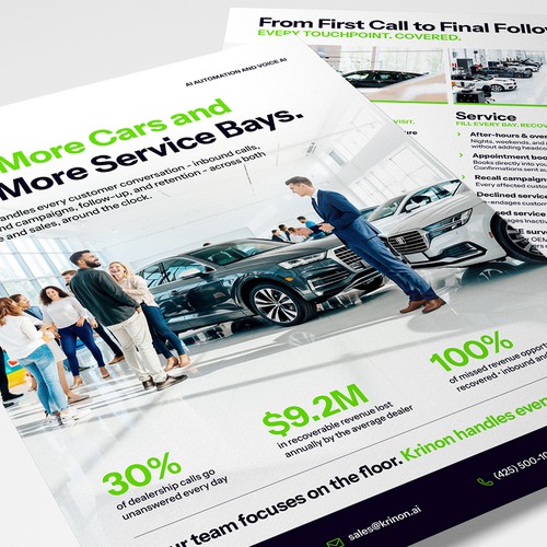 Premium Automotive Flyer Design
