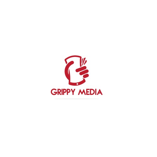 Modern logo for freelance journalism firm.