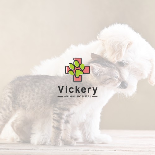 Logo for animal hospital