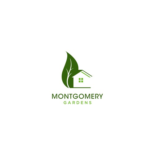 Logo design concept for Montgomery Gardens