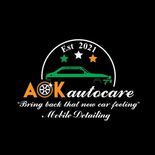 AOK AUTOCAR || LOGO DESIGN