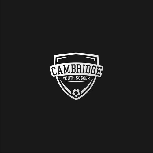 Simple modern logo for Cambridge Youth Soccer