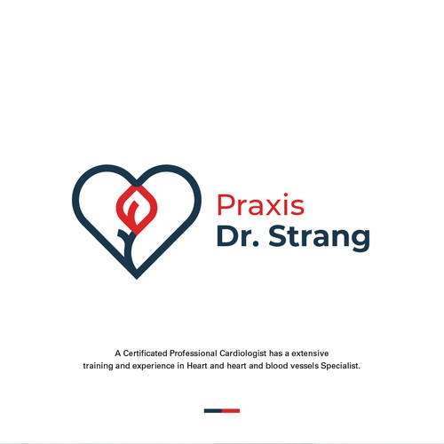 Brand Identity for Practical Dr. Strang specialist Cardiologist