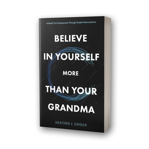 Self-help book cover design