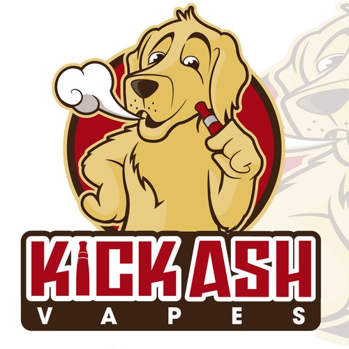 logo for Kick Ash Vapes