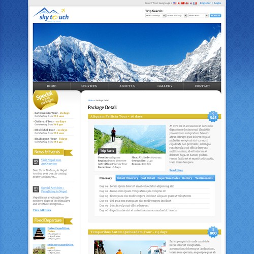 Designer Needed:  Travel & Tour Agency Logo and Website