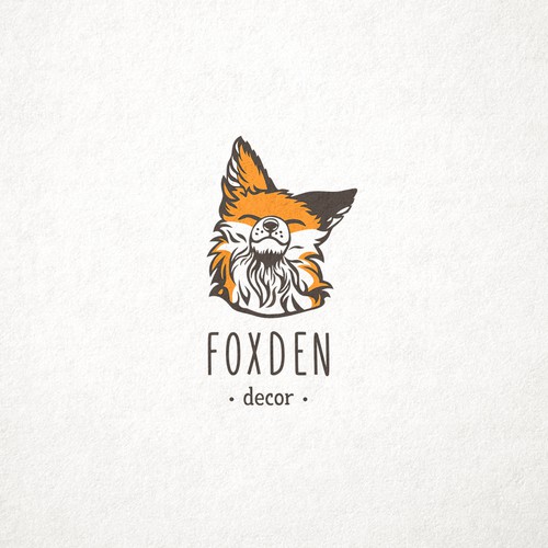 Logo concept for FoxDen Rustic Furniture