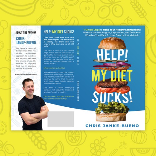 Book cover for "Help! My Diet Sucks!"