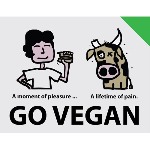 Go Vegan Billboard