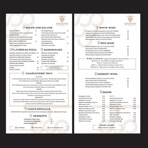 Menu Design