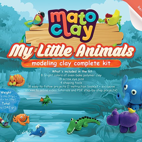 Modeling Clay Packaging