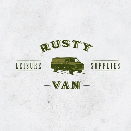 Vintage "Van conversion company Logo"