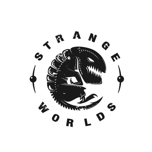 Create the next logo for Strange Worlds