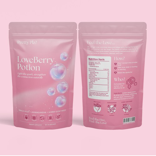 Supplement packaging design