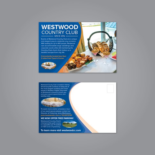 Postcard Concept for Westwood Country Club