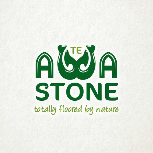 Stone flooring company logo.