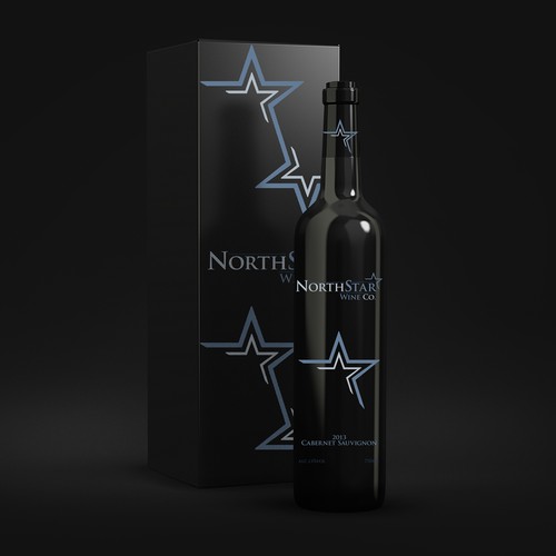 Create a logo/wine label for an all natural produced line of Wines!