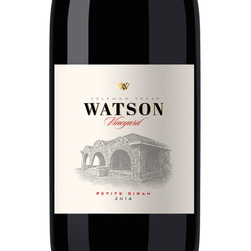 Wine label for start up winery