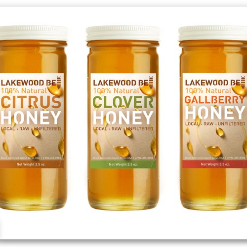 Lakewood Bee needs a new print or packaging design