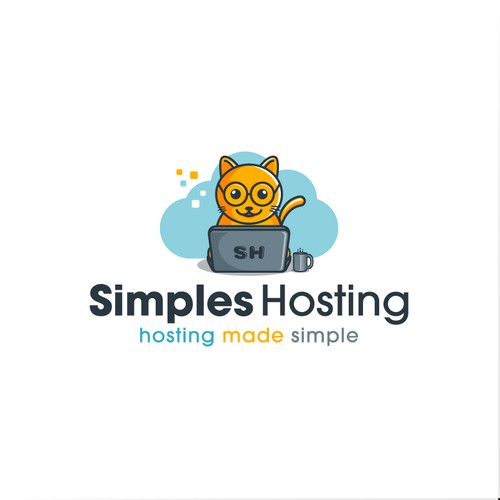 logo for simple hosting