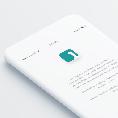 Writing/Note-takind App Design Concept
