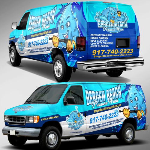 Bergen Beach Van Wrap