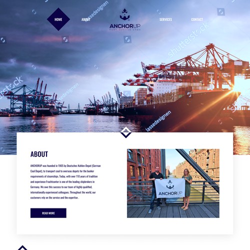 Site for Shipping Agency