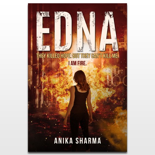 Edna - dystopian fiction book cover