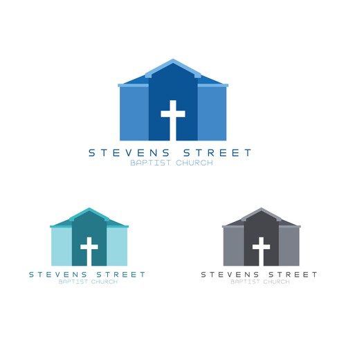 Minimalistic Logo For Church
