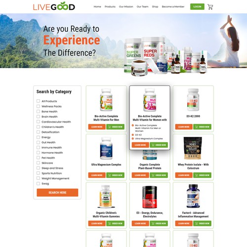 Website design