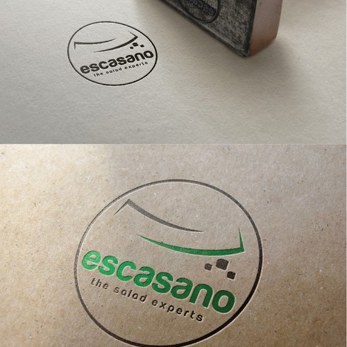 Create a new catchy logo for a premium saladbar!