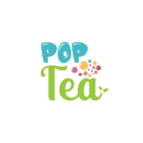 Design Logo Pop Tea