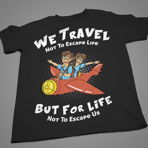 Travel T-Shirt Design