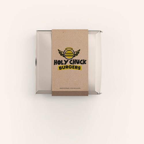 Bold & Playful Burger Logo Design