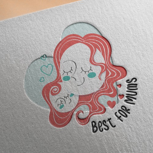 Logo concept for moms blog