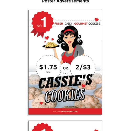 Cassies Cookies (Signage)